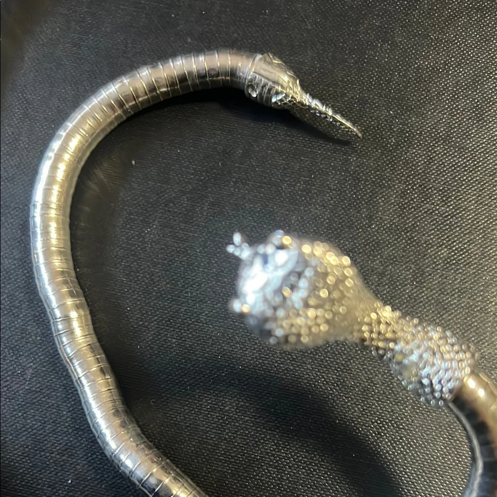 Silver Reptile Enclosure Decor